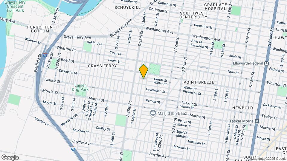 1435 S Ringgold St Mapa y Detalles de la Ubicación