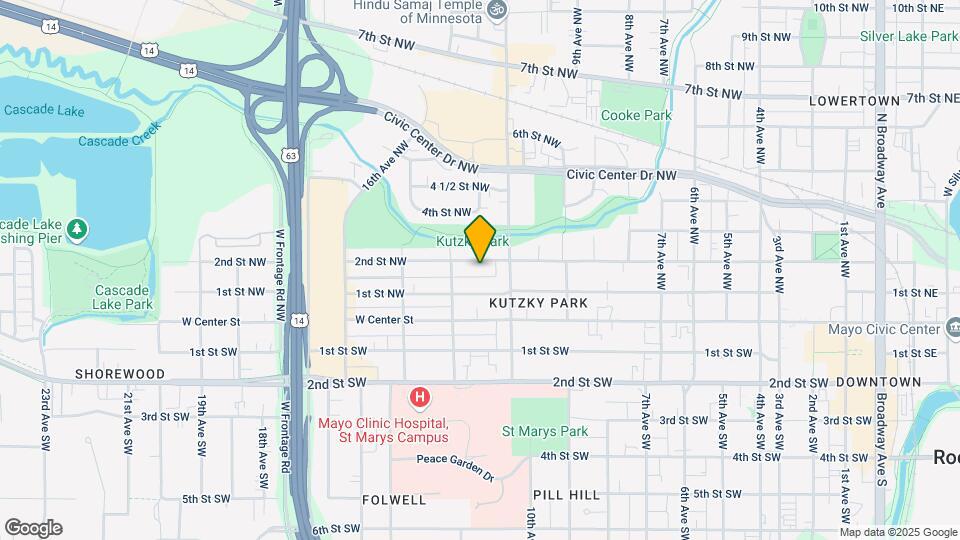 1124 2nd St NW Map and Location Details