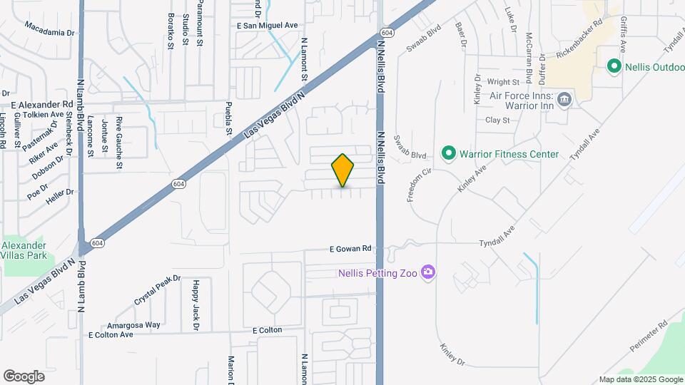 3755 N Nellis Blvd Map and Location Details