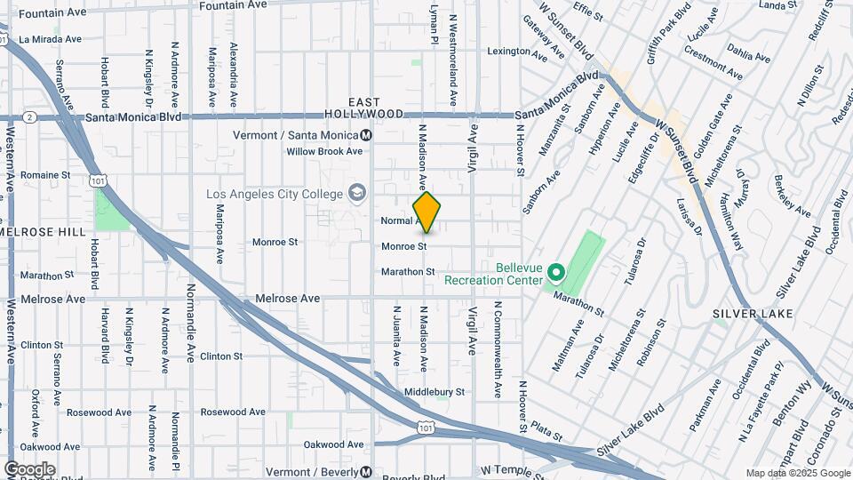 4163 Monroe St Map and Location Details