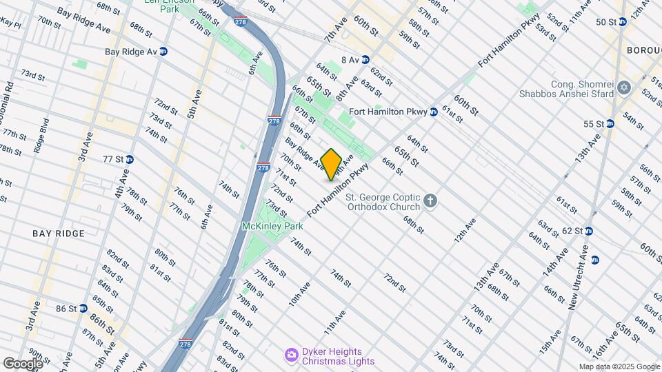 6916 Fort Hamilton Pkwy-Unit -2FL Map and Location Details