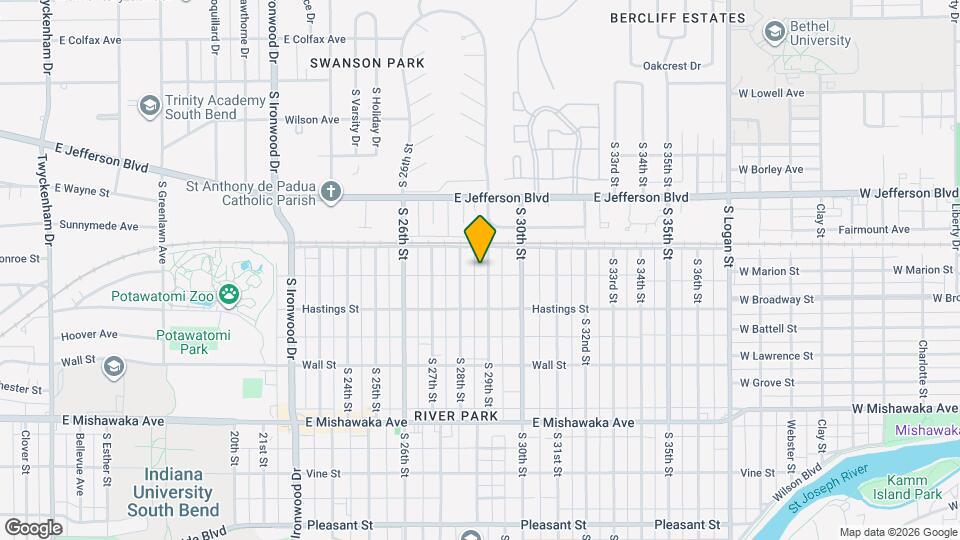 525 S 29th St Map and Location Details