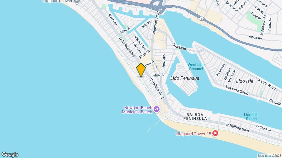 2812 Oceanfront Mapa y Detalles de la Ubicación