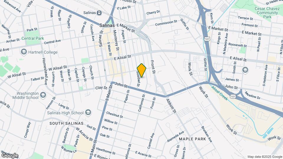 435 Soledad St Mapa y Detalles de la Ubicación