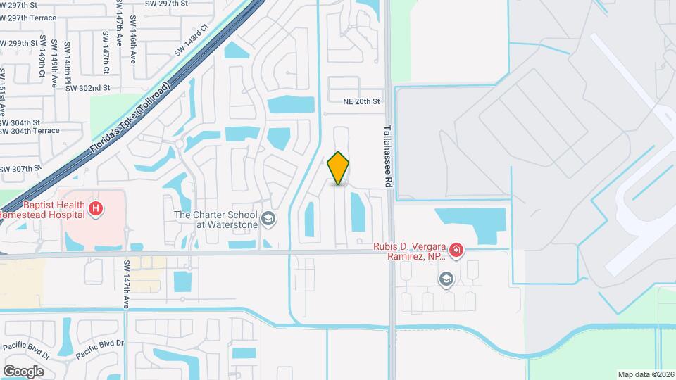 1087 NE 41st Pl Map and Location Details