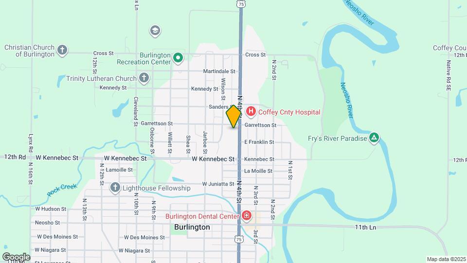 714 N 4th St Map and Location Details