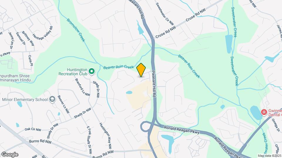 805 Pleasant Hill Rd NW Map and Location Details