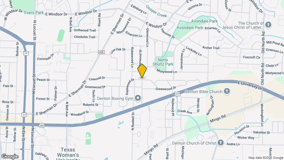 2203 Glenwood Ln Map and Location Details