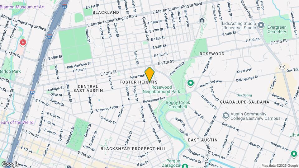 2201 Pennsylvania Ave Map and Location Details