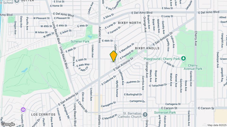 4505 California Ave Mapa y Detalles de la Ubicación