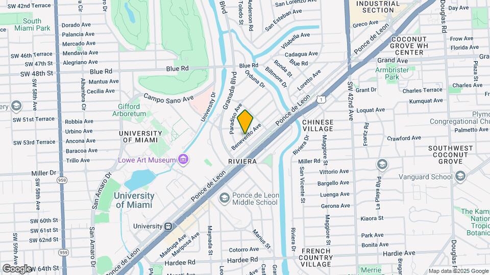 856 Benevento Ave Map and Location Details