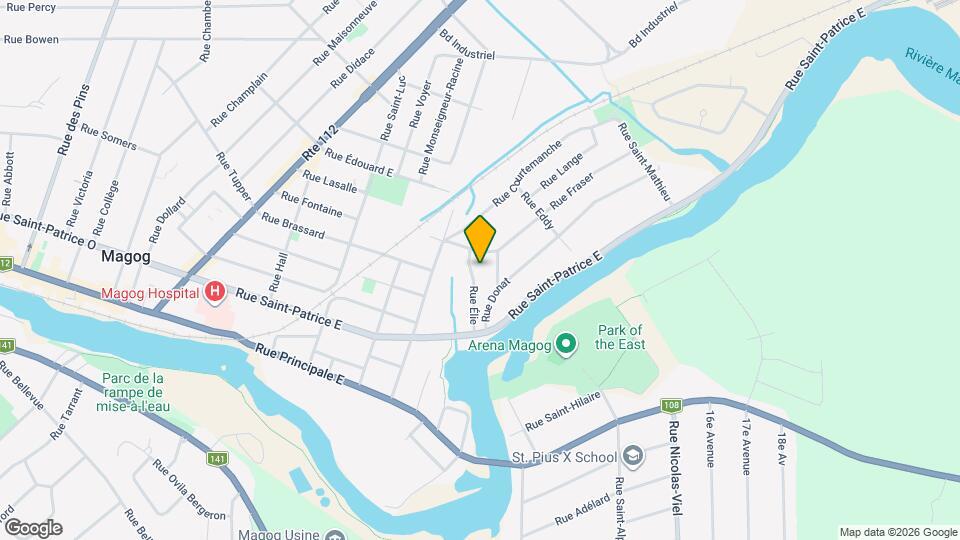 402 Élie Rue Map and Location Details