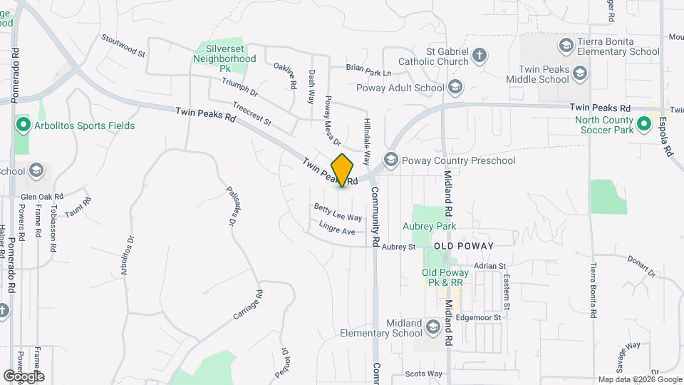 14349 Aedan Ct Map and Location Details