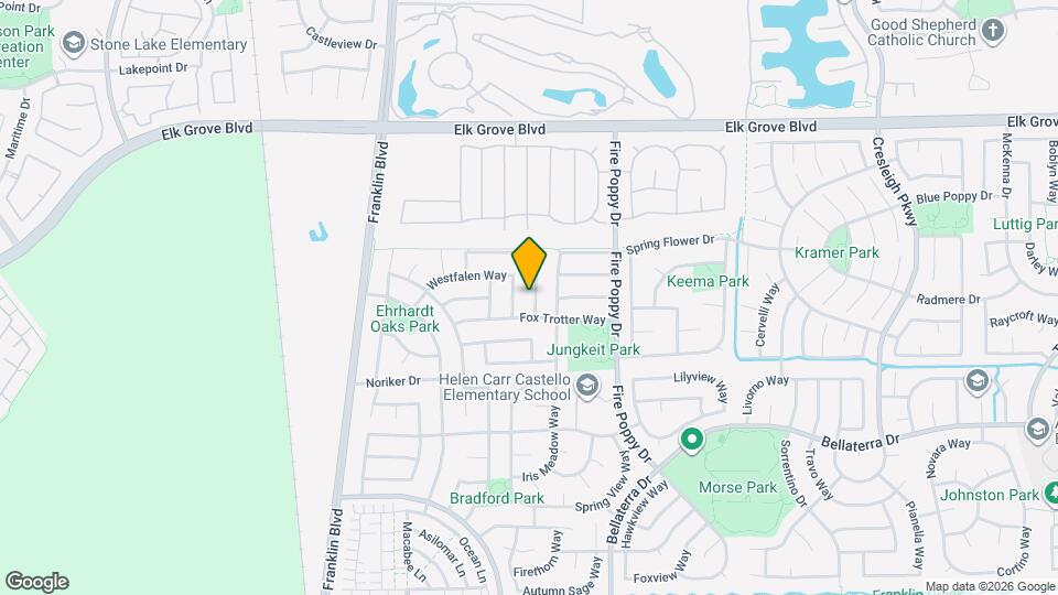 9814 Paso Fino Way Map and Location Details
