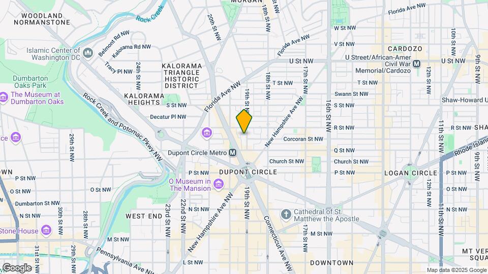 1628-1630 19th St NW Map and Location Details
