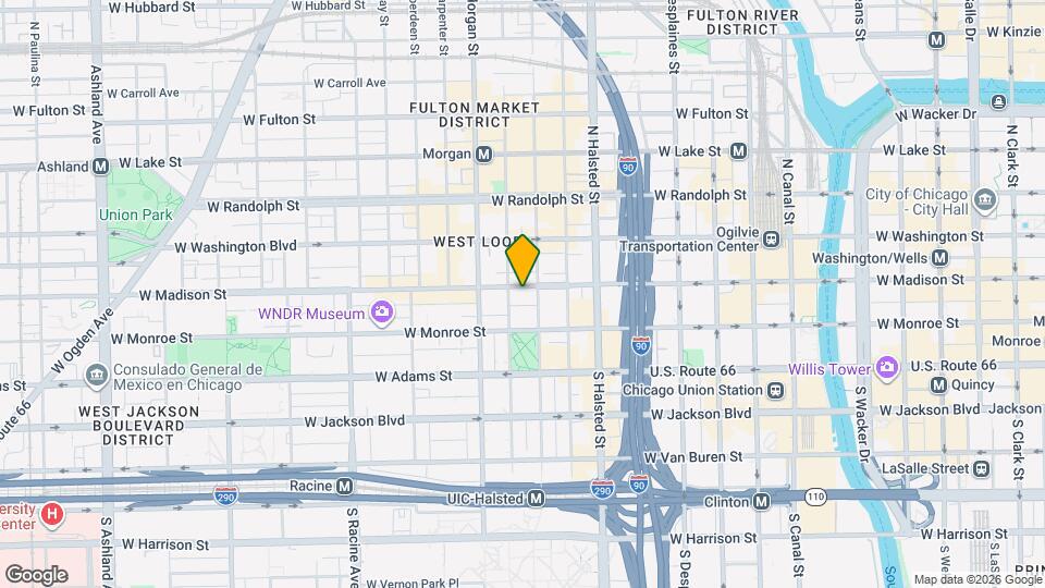 901 W Madison St Mapa y Detalles de la Ubicación