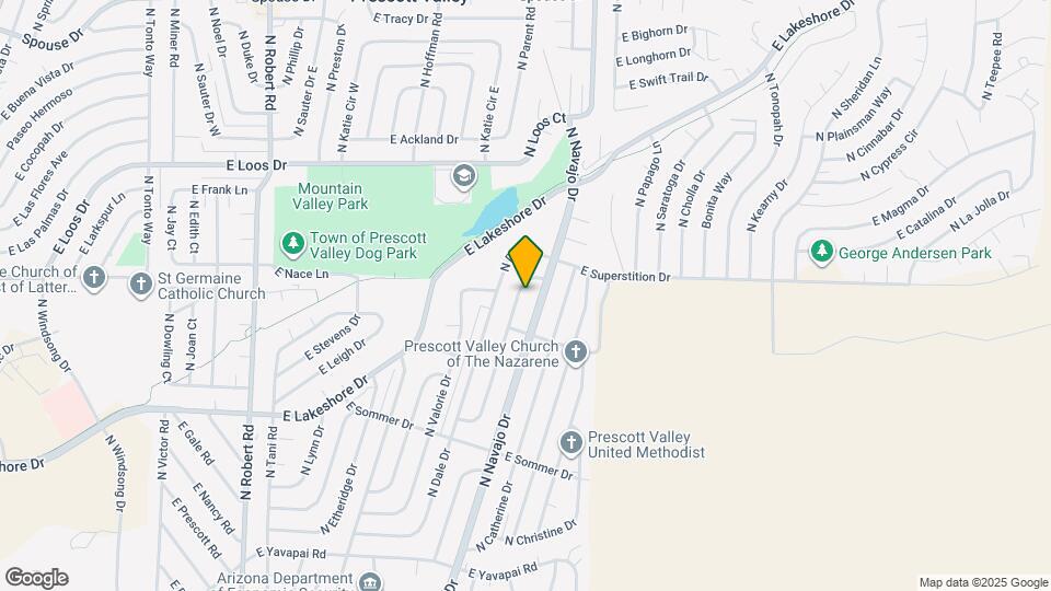 3935 N Taylor Dr Map and Location Details