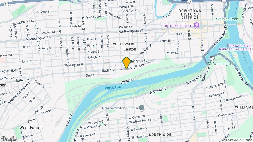 926 Butler St Map and Location Details