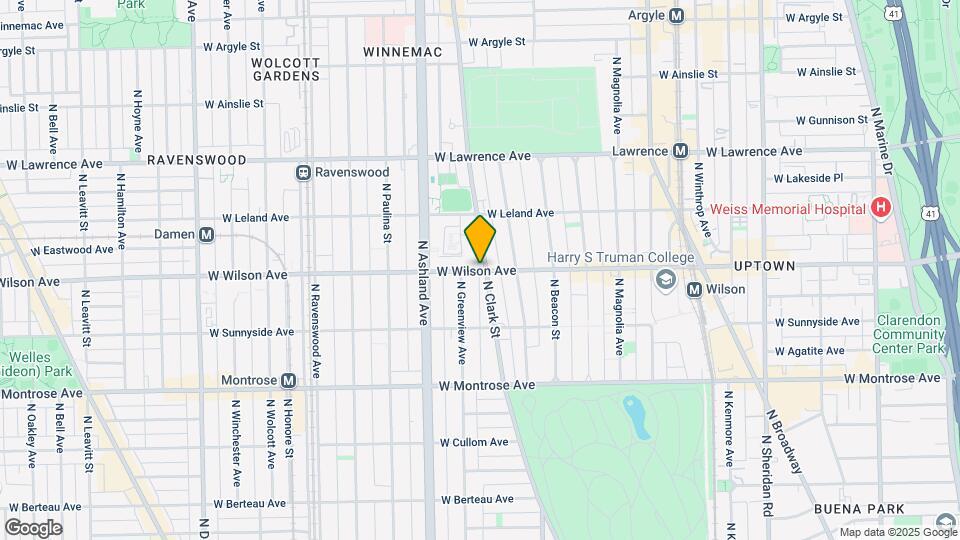 1424 W Wilson Ave, Unit 2 Map and Location Details
