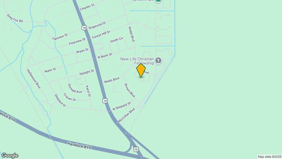 220 John Ct Map and Location Details