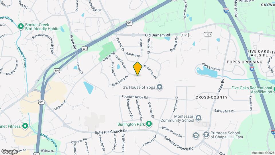 208 Standish Dr Map and Location Details