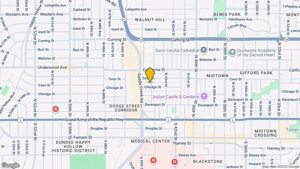 4402 Chicago St Map and Location Details