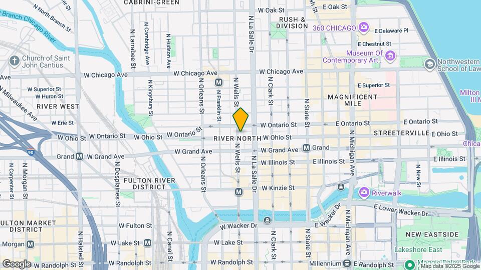 603 N Wells St Mapa y Detalles de la Ubicación