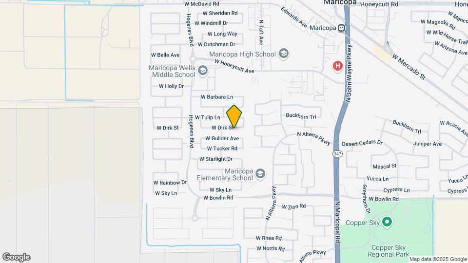 45525 W Dirk St Map and Location Details