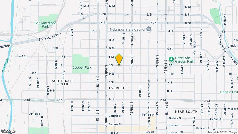 1119 E St Map and Location Details