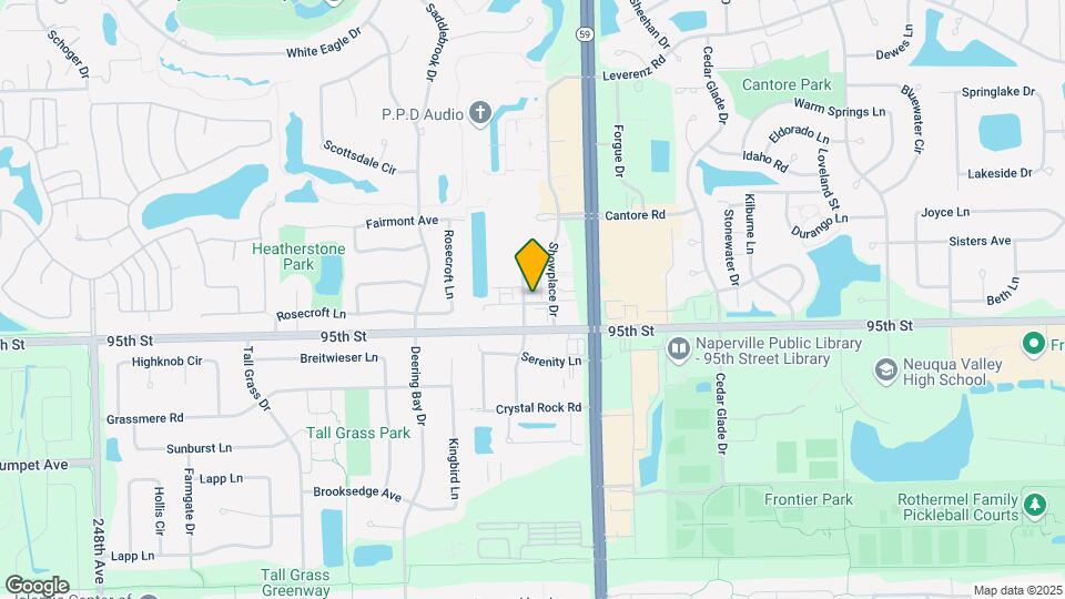 Lennar at Naperville Crossings Mapa y Detalles de la Ubicación