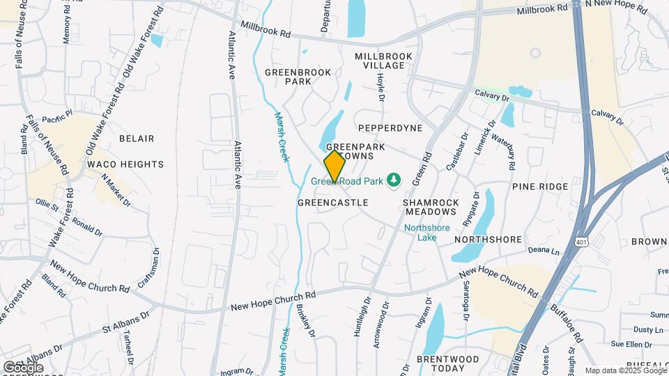 4405 Brockton Dr Mapa y Detalles de la Ubicación