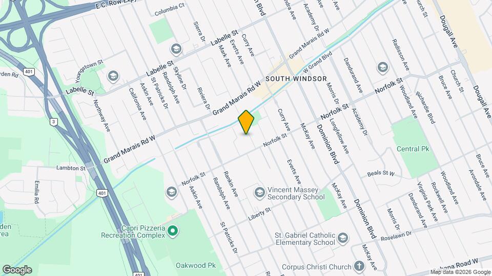 3157 Glenwood Ave Map and Location Details