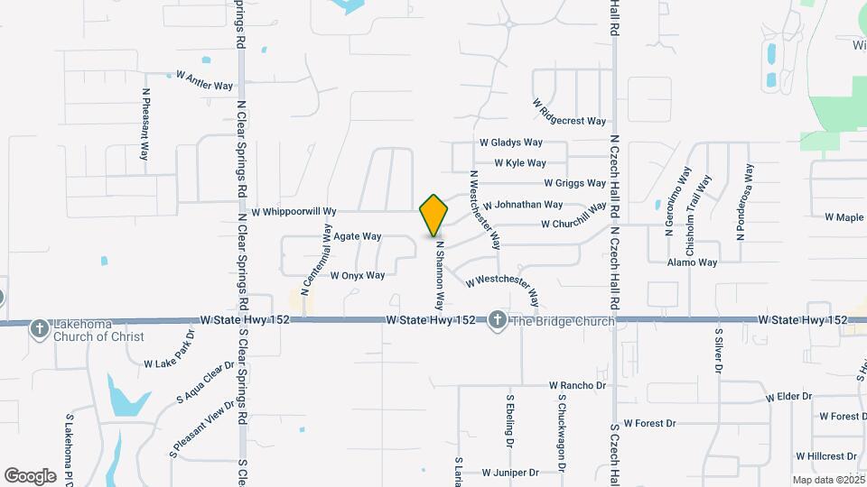 401 N Shannon Way Map and Location Details