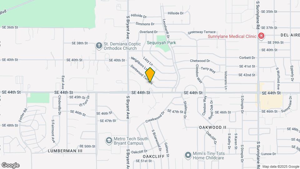 3212 Dentwood Terrace Map and Location Details