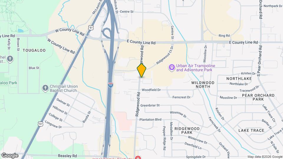 2201 Jamestown Way Mapa y Detalles de la Ubicación