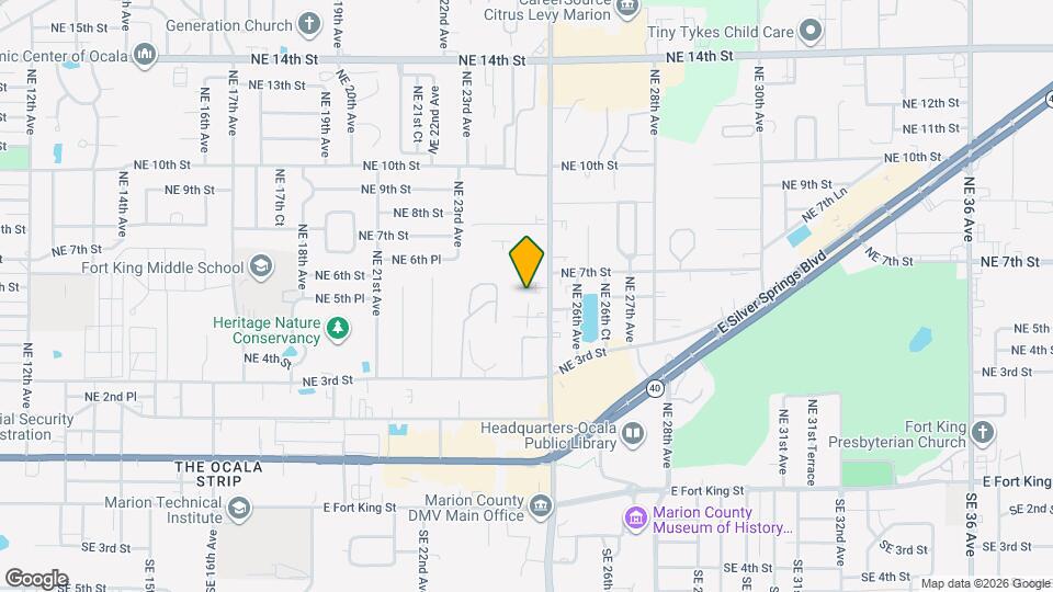 2415 NE 7th St Map and Location Details