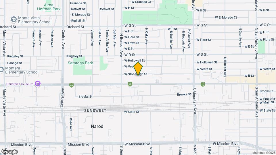 1433 W Stoneridge Ct Map and Location Details