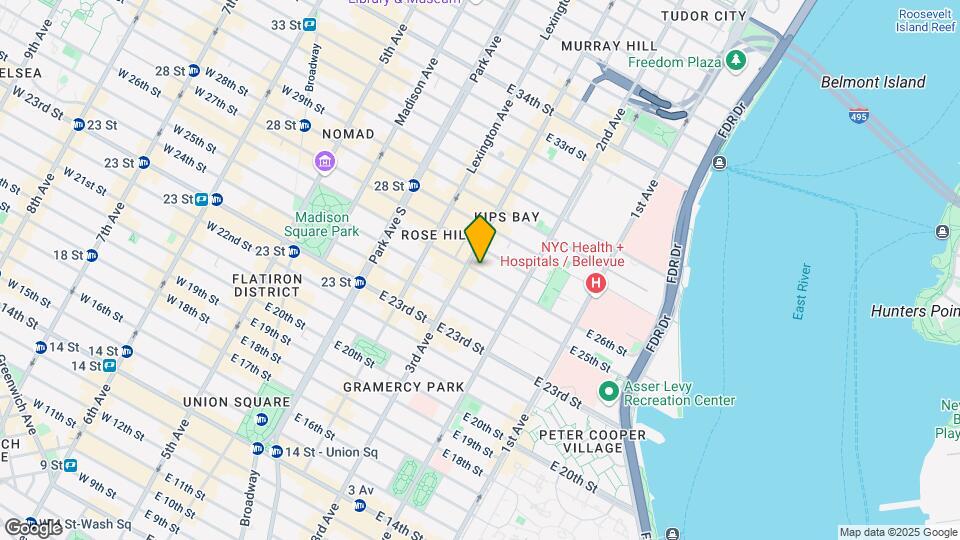 207 E 26th St Mapa y Detalles de la Ubicación