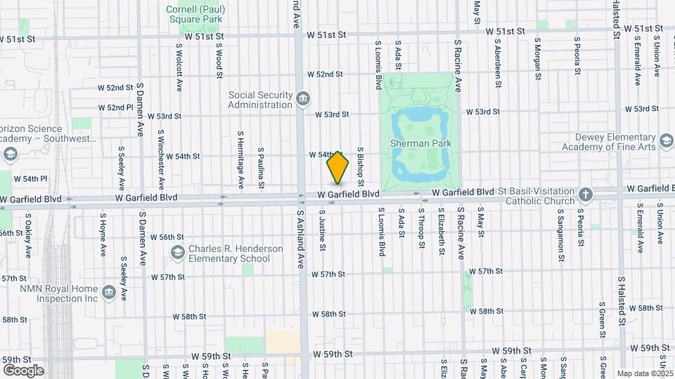 1500 W Garfield Blvd Mapa y Detalles de la Ubicación