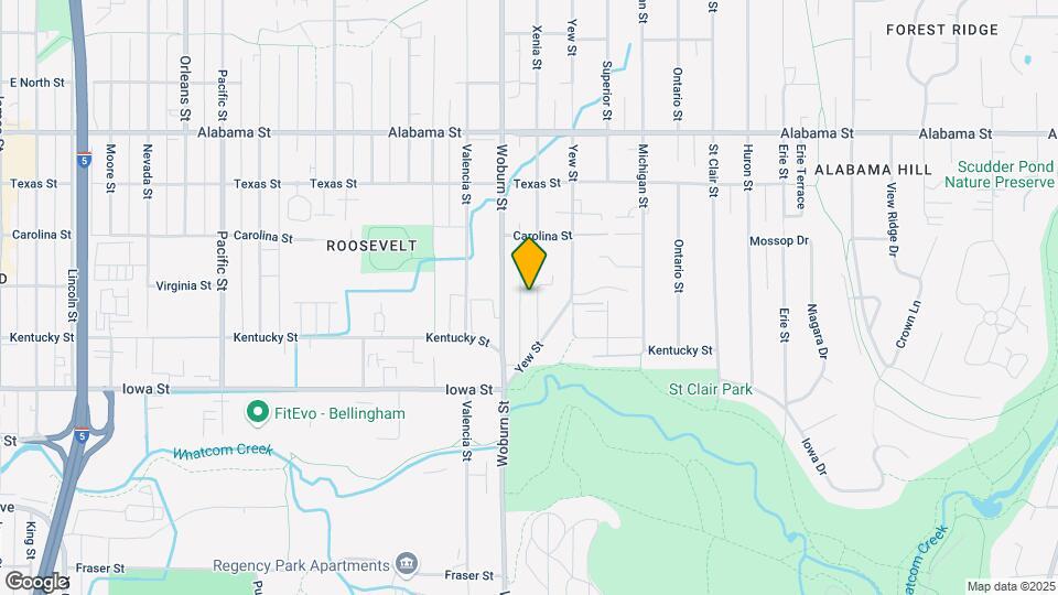 2139 W Xenia Ln Map and Location Details