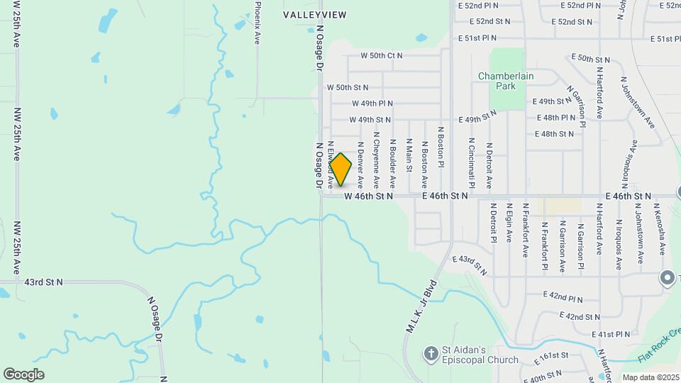 328 W 46th Pl N Mapa y Detalles de la Ubicación