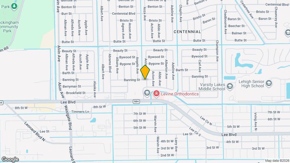 5301 Banning St Map and Location Details