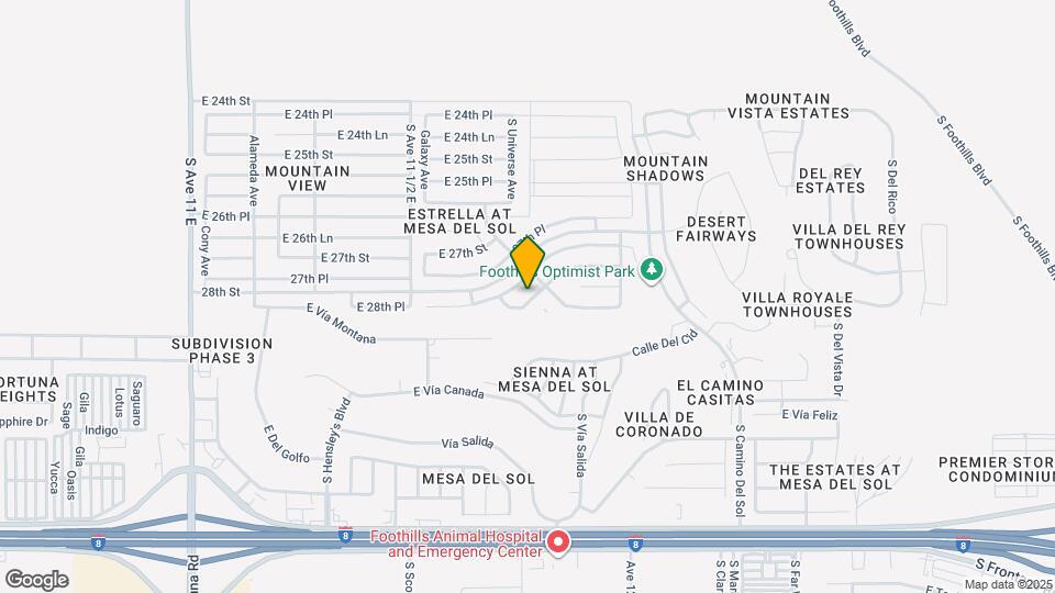 11708 E Omega Ln Mapa y Detalles de la Ubicación