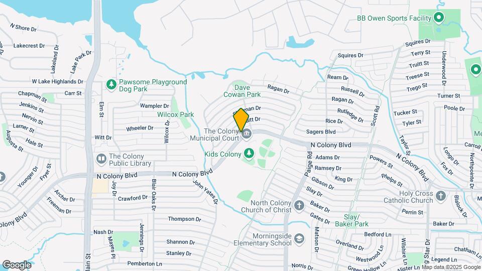 5160 N Colony Blvd Map and Location Details