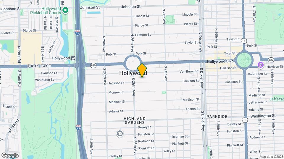 2525 Jackson St Map and Location Details