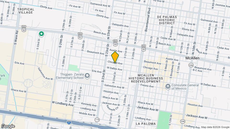 2201 Chicago Ave, Unit 2201- A Map and Location Details
