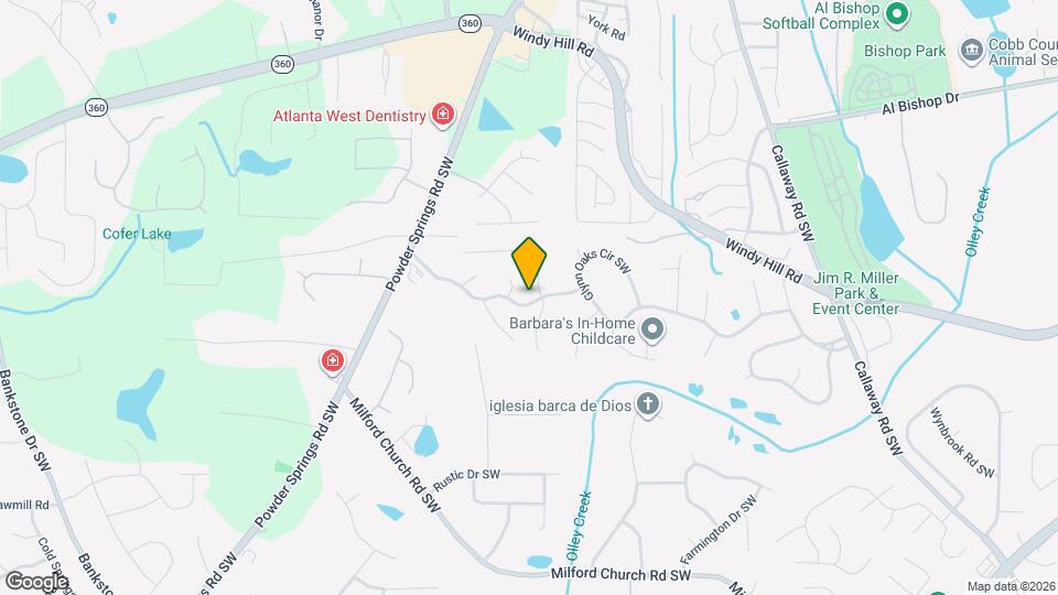 1612 Cumberland Club Rd SW Map and Location Details