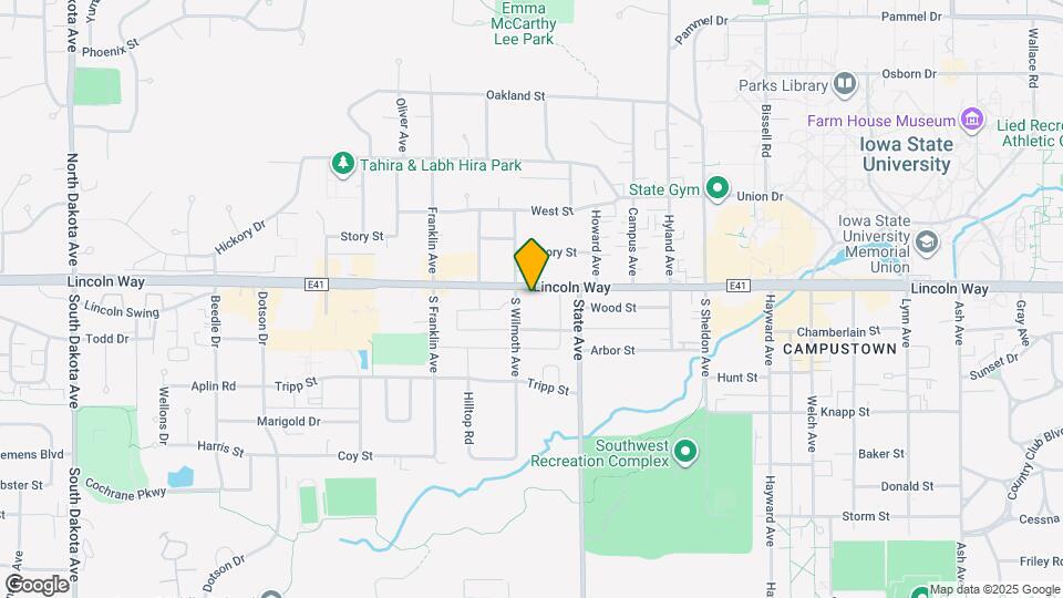 3222 Lincoln Way Map and Location Details