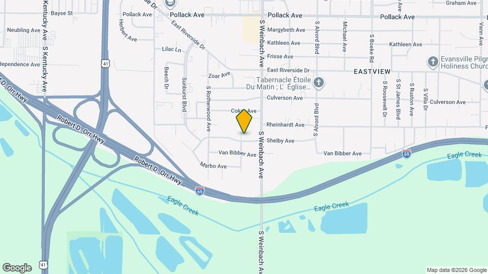 1900 Shelby Ave Map and Location Details