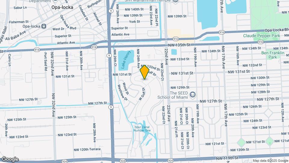 2388 NW 130th Ter Map and Location Details